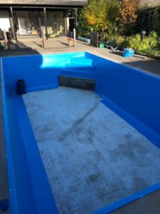 Renovering af pool i 2018
